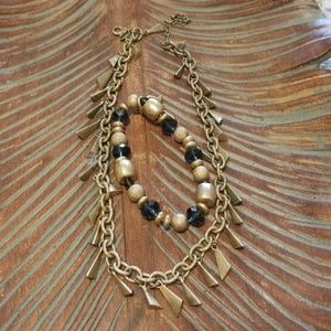 Matching short necklace & bracelet